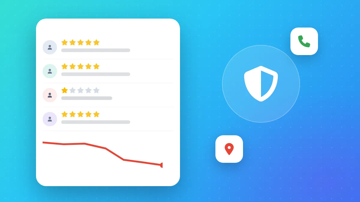 A business owner saving copies of years of customer reviews before moving premises, to protect Google reviews during the change