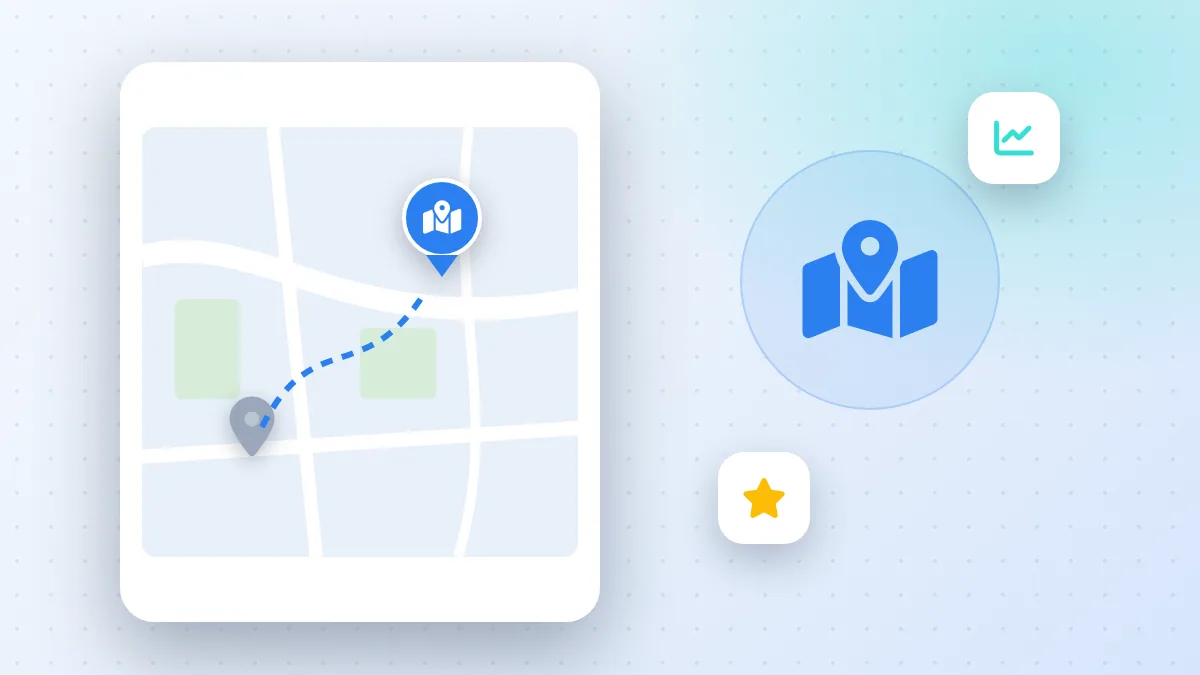 A mobile business owner marking the towns they really drive to on a map before setting service areas on Google Business Profile